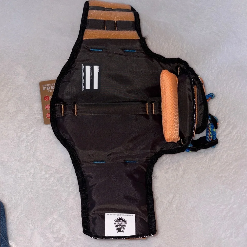 Arcadia Trail High Visibility Life Jacket FOR X SMALL DOG NWT